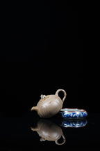 中国紫砂界原创花器艺术名家·陈真趣味臻品《荷塘蛙趣壶》藏礼双绝 未来可期！  ——原矿优质青段·130cc