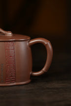 范大生嫡脉·江苏省大师范秀芳·紫砂臻品《竹林七贤·清风壶》传世收藏·礼赠双绝重器！  ——原矿优质底槽清·230cc（入册款代表作）