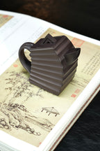 紫砂界80后方器巨匠巅峰臻品大拍10万《一帆风顺壶》传世收藏，藏值无量 甄选原矿优质老紫泥·350cc