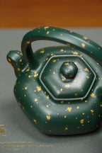 紫砂界80后方器巨匠巅峰臻品《圣珠提梁壶》传世收藏，藏值无量 甄选优质苏门答腊青·410cc