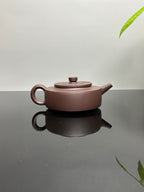 国匠臻藏 葛军大师·原创紫砂重器《周盘套组》鼎级荣衔 业界标杆——原矿优质老紫泥·320cc