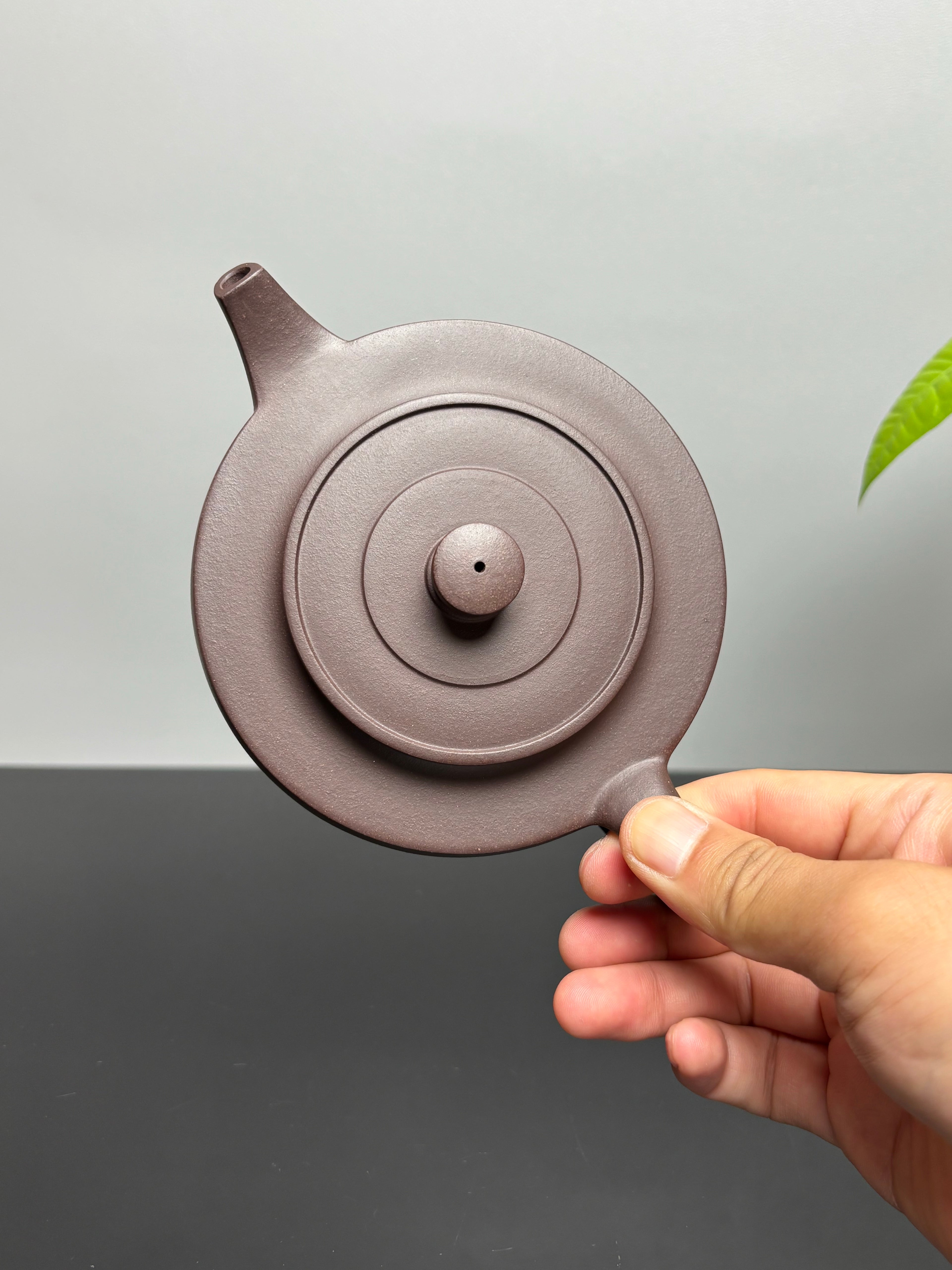 国匠臻藏 葛军大师·原创紫砂重器《周盘套组》鼎级荣衔 业界标杆——原矿优质老紫泥·320cc