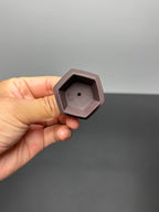 中国紫砂界当代梅王·朱炳浩(石陶）本工巅峰臻品《六方石瓢》｜稀世臻藏·礼藏天花板重器——原矿优质老紫泥·130cc