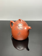 【传世紫砂 礼藏孤品】江建翔嫡传·杜益君扛鼎之作《秦权·听松壶》藏界臻选——原矿优质深井底槽清·500cc