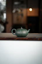 范大生嫡脉｜范秀芳制 范伟群装饰｜双省大师联诀紫砂臻品《大生南瓜壶》——优质九龄君子兰·280cc（入册款代表作）