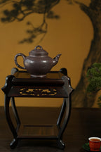 范大生嫡脉·江苏省大师范秀芳·紫砂臻品《翠竹壶》金奖作品——原矿优质天青泥·360cc（入册款代表作）