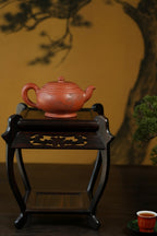 范大生嫡脉·江苏省大师范秀芳·紫砂臻品《宝鼎壶》传世收藏·礼赠双绝重器！  ——原矿优质朱泥·320cc