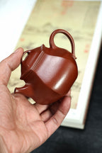 紫砂界80后方器巨匠巅峰臻品《六方灵珠壶》传世收藏，藏值无量 甄选原矿优质大红袍·170cc