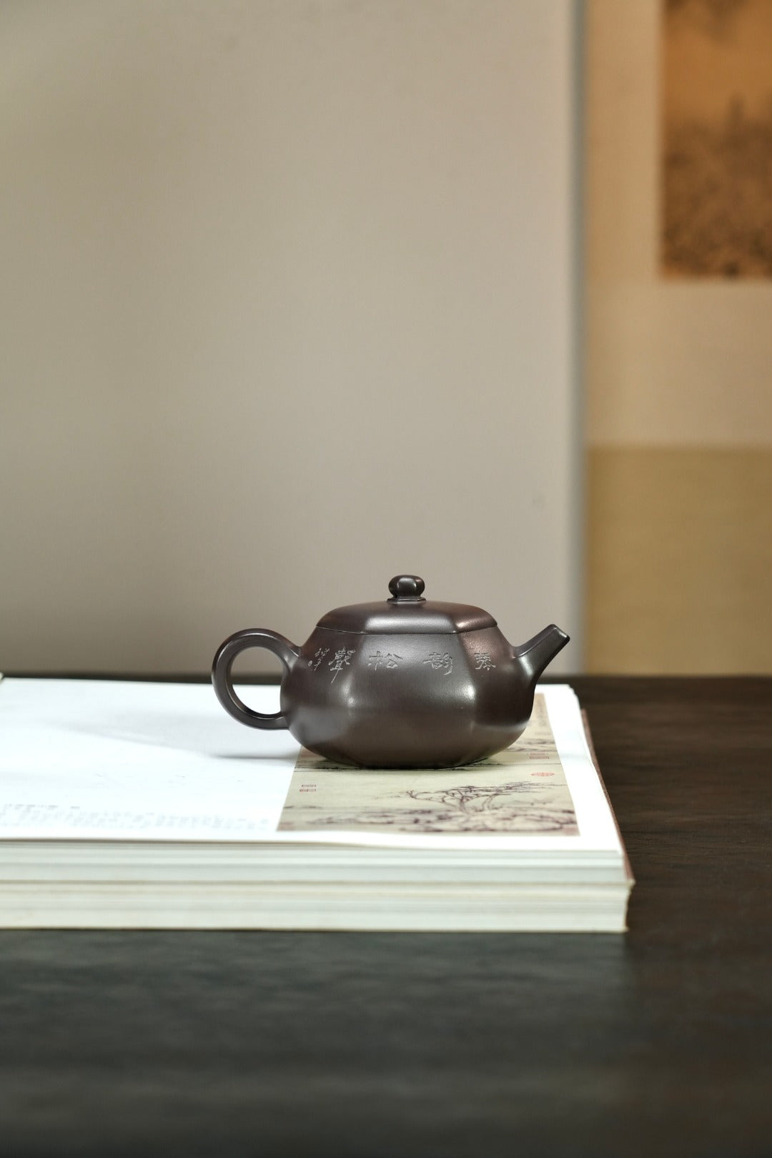紫砂界80后方器巨匠巅峰臻品《六方静乐壶》传世收藏，藏值无量甄选原矿优质老紫泥·260cc