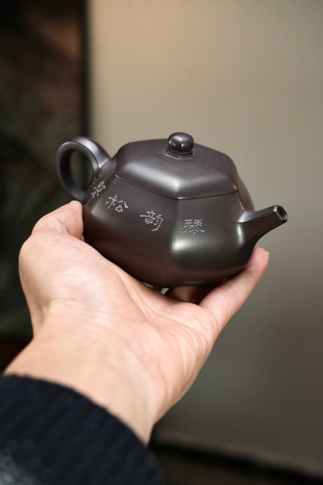 紫砂界80后方器巨匠巅峰臻品《六方静乐壶》传世收藏，藏值无量甄选原矿优质老紫泥·260cc