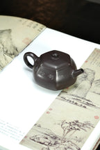 紫砂界80后方器巨匠巅峰臻品《六方静乐壶》传世收藏，藏值无量甄选原矿优质老紫泥·260cc