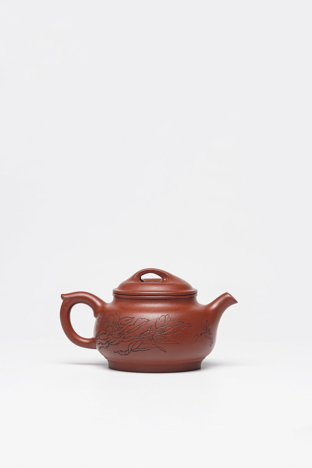 储立之大师传世典藏重器《如意壶》是礼藏双宜首选的高端艺术品！  ——原矿优质 红清水泥·320cc