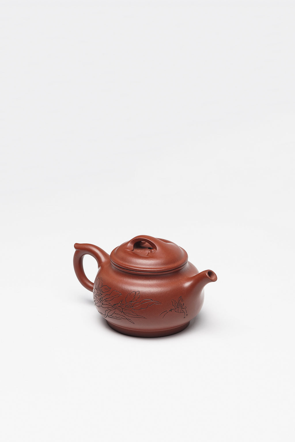 储立之大师传世典藏重器《如意壶》是礼藏双宜首选的高端艺术品！  ——原矿优质 红清水泥·320cc