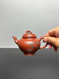 范泽锋高徒·邱爽紫砂潜力重器《松报春壶》是您礼藏皆宜的高端艺术品👍  ——原矿优质朱泥·200cc