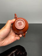 范泽锋高徒·邱爽紫砂潜力重器《松报春壶》是您礼藏皆宜的高端艺术品👍  ——原矿优质朱泥·200cc