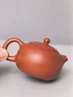 范泽锋高徒·邱爽紫砂潜力重器《西施壶》是您礼藏皆宜的高端艺术品👍  ——原矿优质粗砂朱泥·120cc