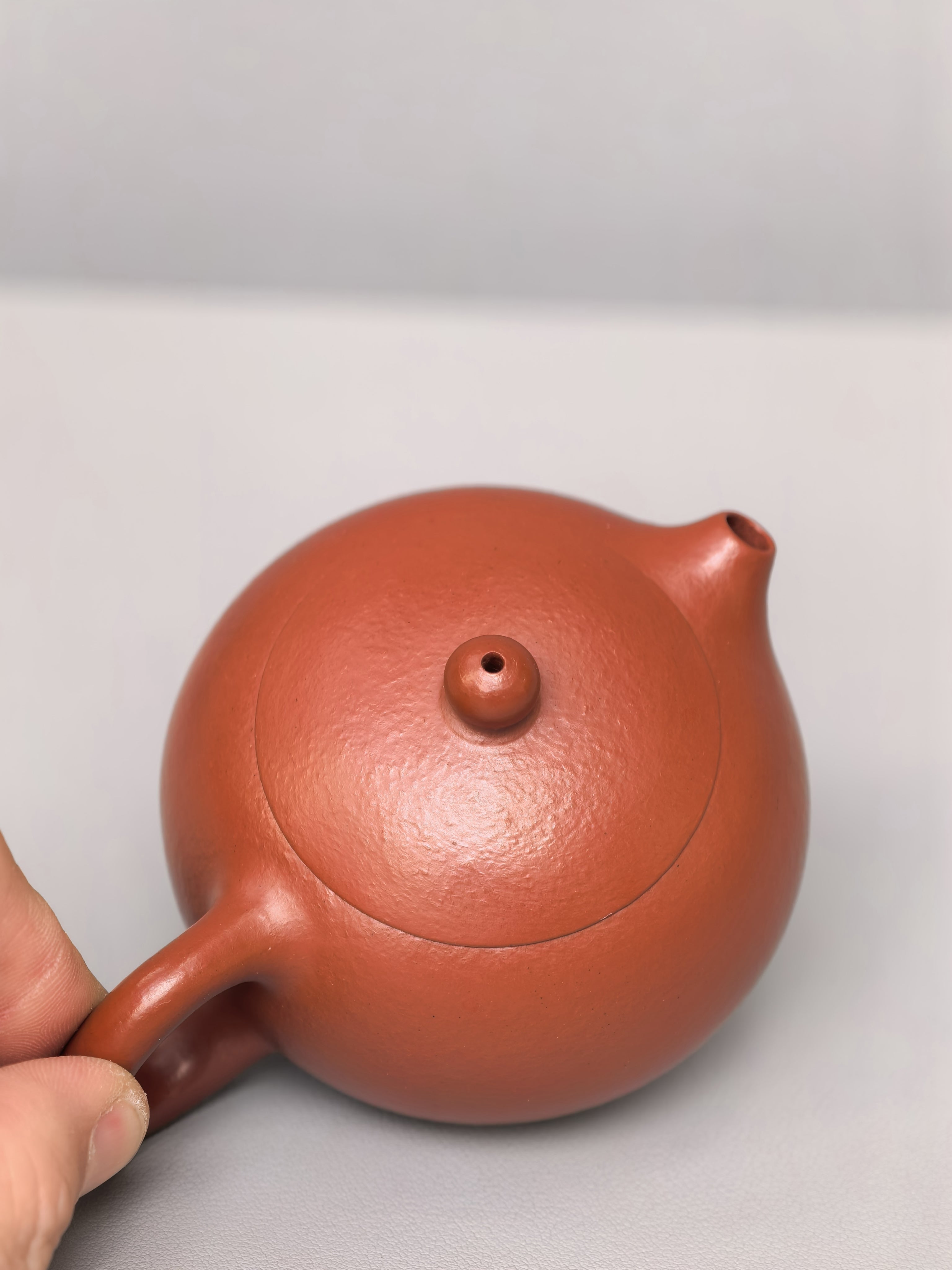 范泽锋高徒·邱爽紫砂潜力重器《西施壶》是您礼藏皆宜的高端艺术品👍  ——原矿优质粗砂朱泥·120cc