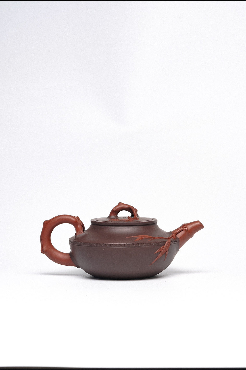 周建春大师扛鼎之作《岁寒三友壶》是收藏与礼赠皆宜的高端艺术品——原矿优质老紫泥双拼·400cc