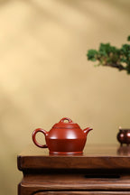 原矿紫砂好料好工好造型《汉瓦壶》精品佳作！ ——原矿优质大红袍·150cc ——实力派陶艺家·杜鹃