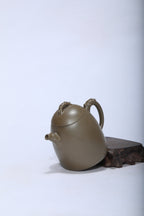 特价🉐宜兴原矿紫砂《龙秦权》 ——黄金段古法还原烧·200cc ——实力派陶艺家·徐维兰