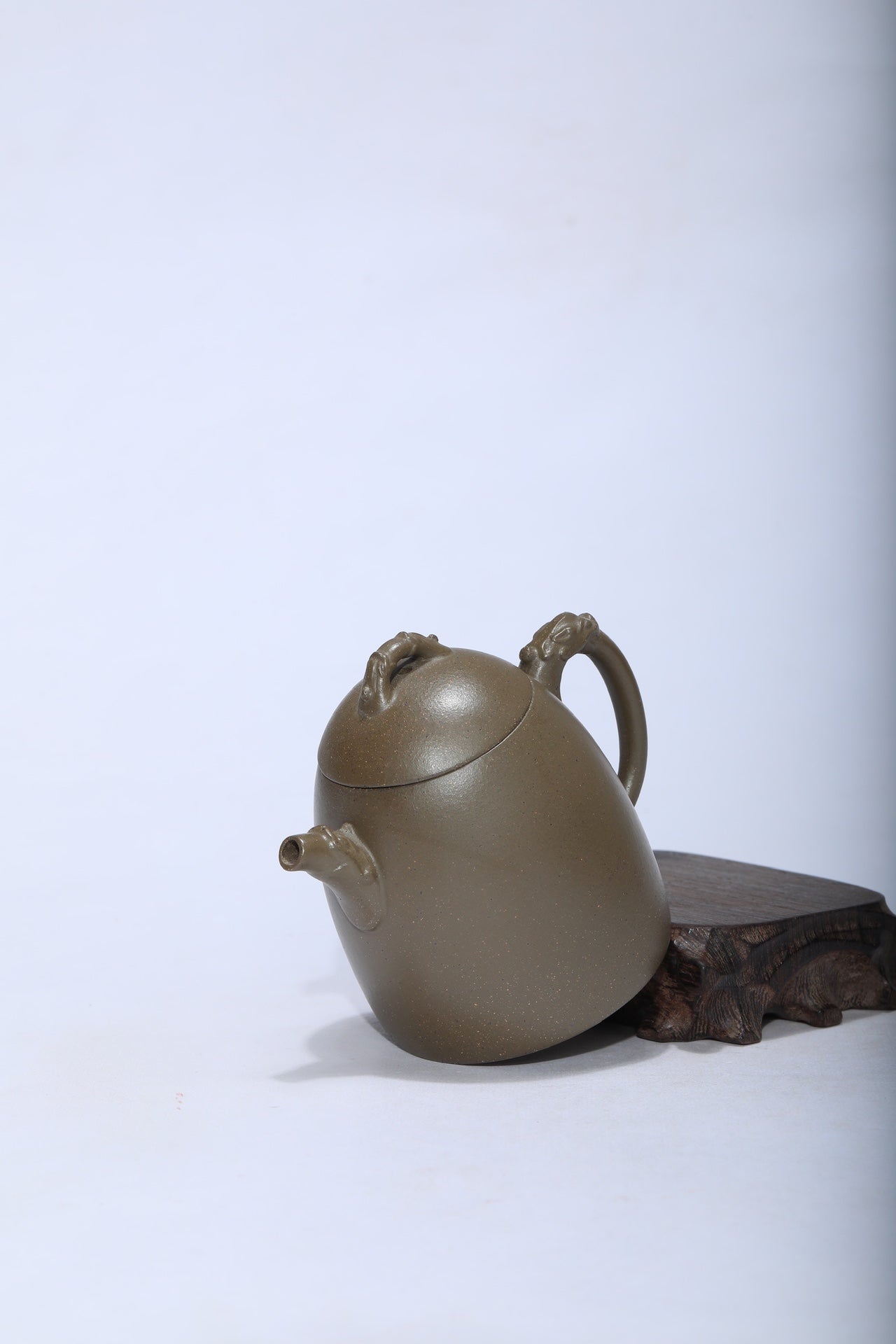 特价🉐宜兴原矿紫砂《龙秦权》 ——黄金段古法还原烧·200cc ——实力派陶艺家·徐维兰