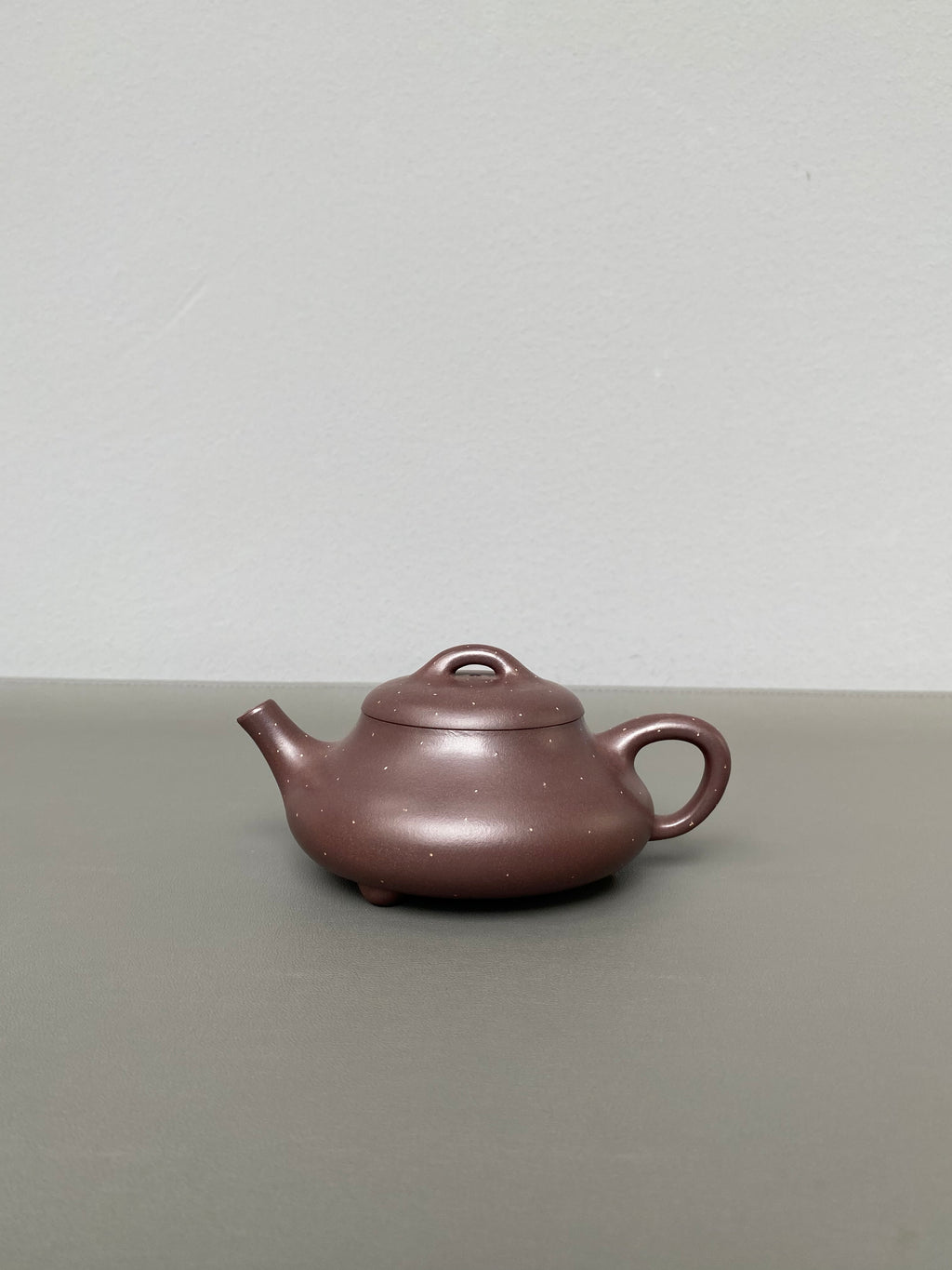 原矿好工好料系列【安瓢壶】珍藏精品佳作！  ——原矿优质紫泥铺砂·160cc ——紫砂艺术名家·宁辰（风华）