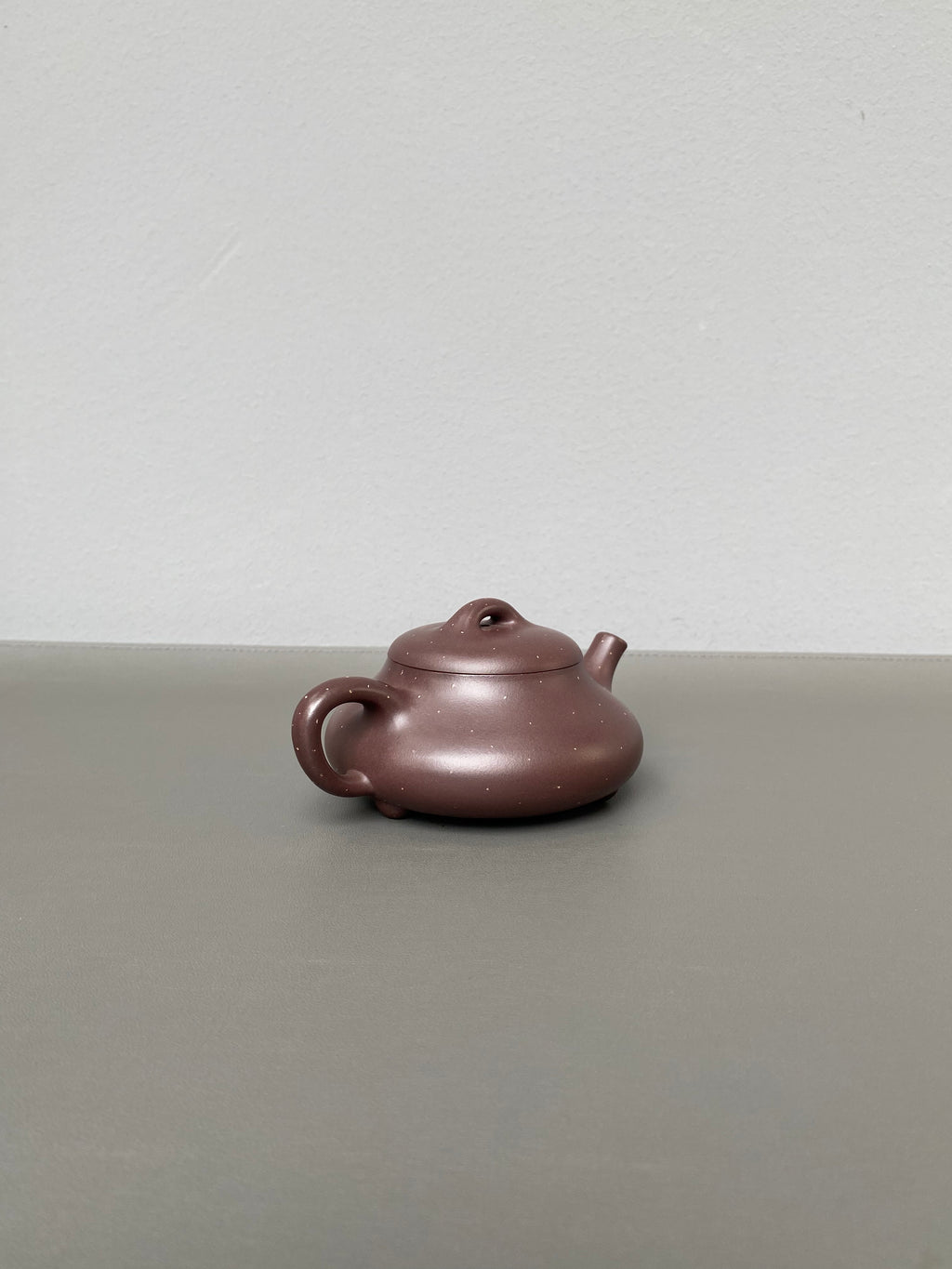 原矿好工好料系列【安瓢壶】珍藏精品佳作！  ——原矿优质紫泥铺砂·160cc ——紫砂艺术名家·宁辰（风华）