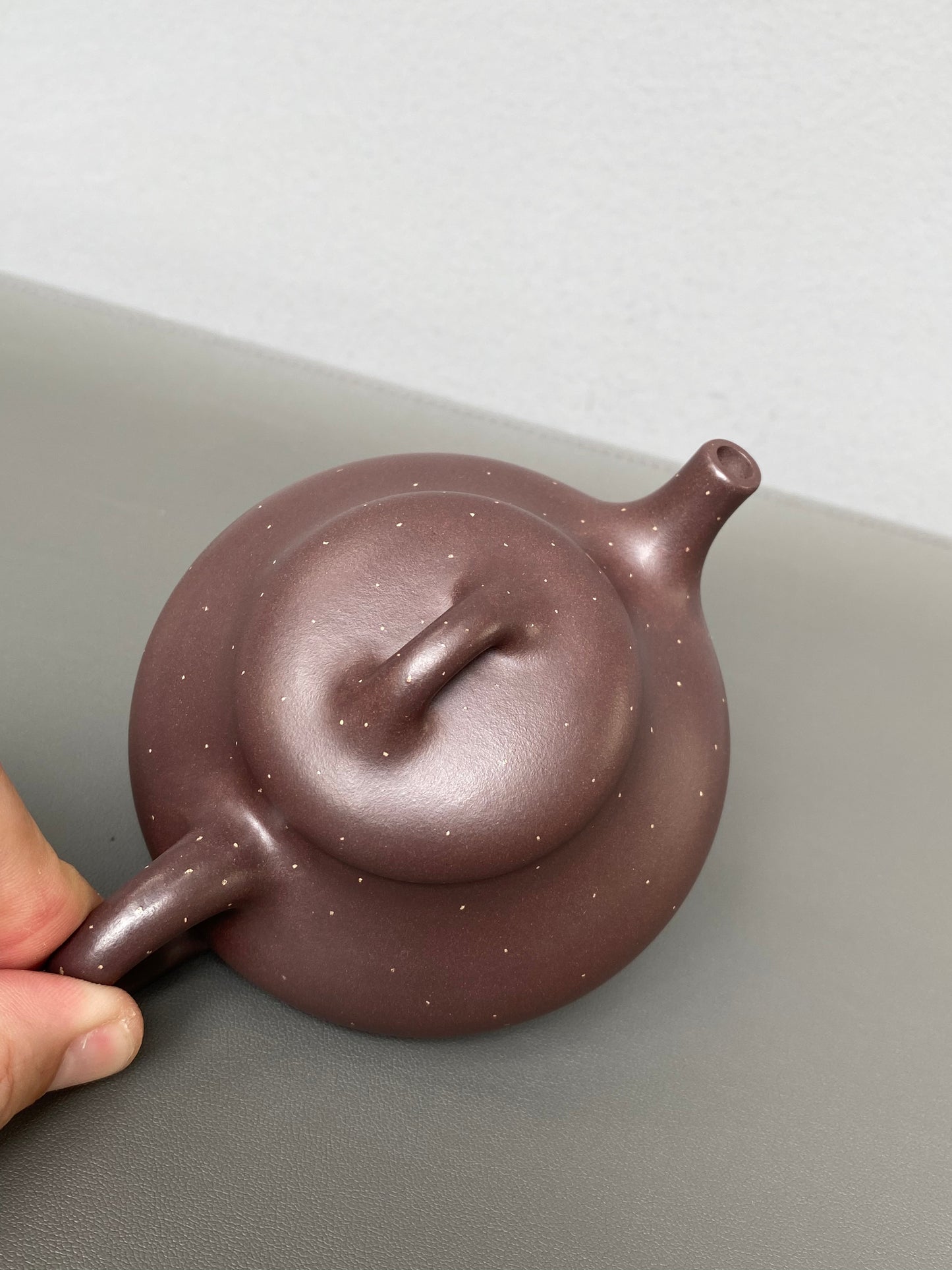 原矿好工好料系列【安瓢壶】珍藏精品佳作！  ——原矿优质紫泥铺砂·160cc ——紫砂艺术名家·宁辰（风华）