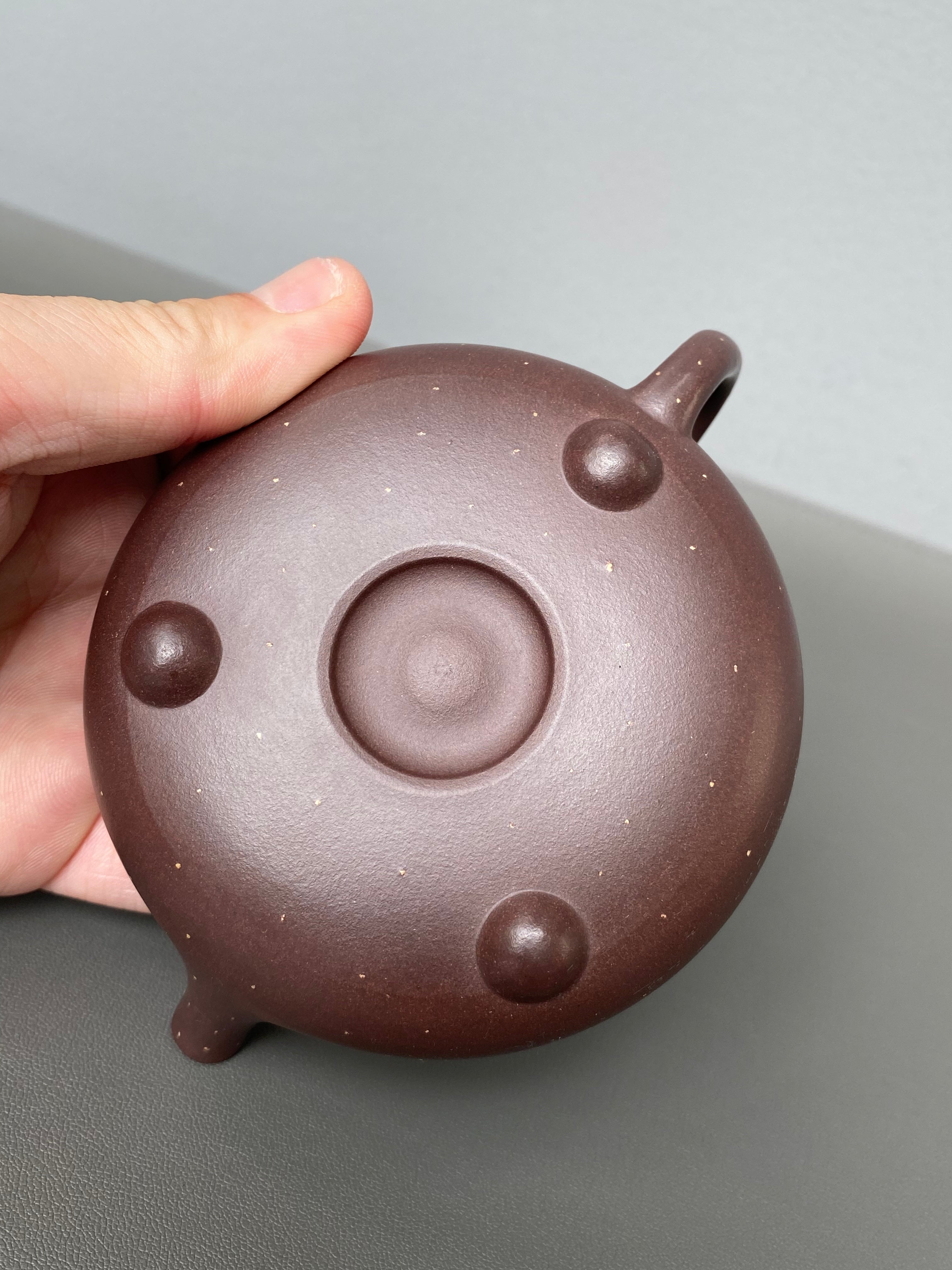 原矿好工好料系列【安瓢壶】珍藏精品佳作！  ——原矿优质紫泥铺砂·160cc ——紫砂艺术名家·宁辰（风华）