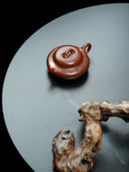 立之紫砂 礼藏至尊｜储立之大师传世典藏重器《葫芦瓢》——原矿优质 赤金砂·180cc