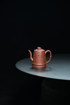 储立之大师传世典藏重器《竹节蟾钮壶》——原矿优质 紫泥·280cc ——江苏省工艺美术大师·储立之 之作