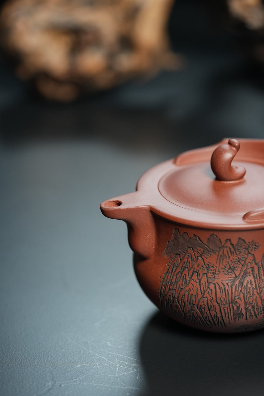 储立之大师传世典藏重器《观禅壶》——原矿优质 老紫泥·240cc ——江苏省工艺美术大师·储立之 之作