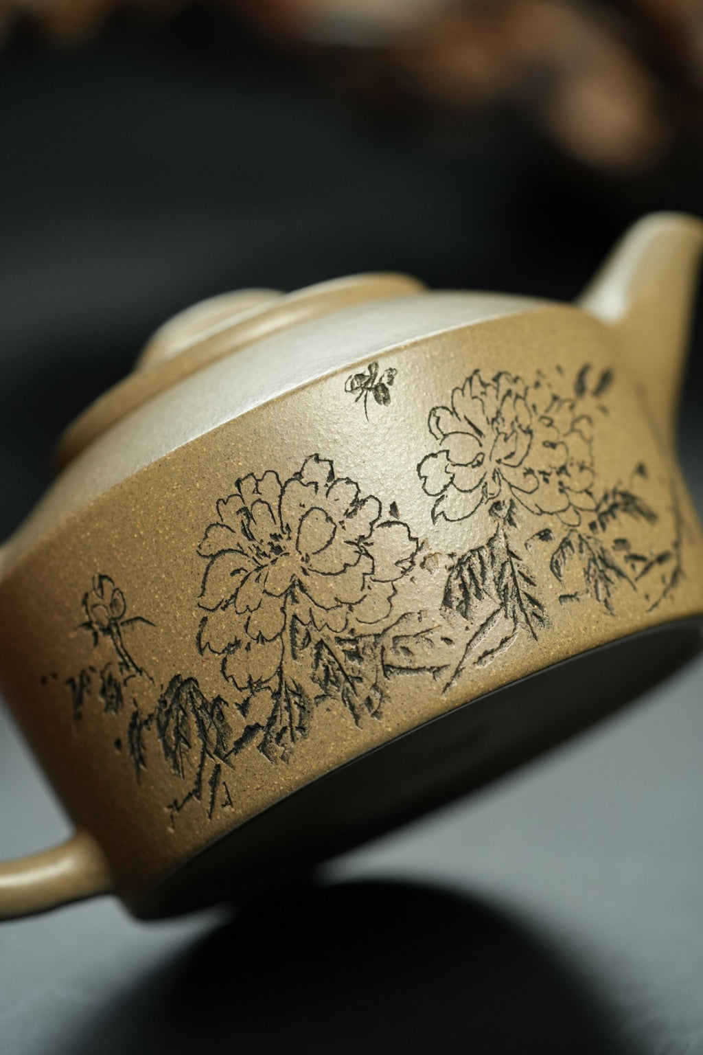 储立之大师传世典藏重器《镜瓦壶》——原矿优质 青段·350cc ——江苏省工艺美术大师·储立之 之作