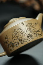 储立之大师传世典藏重器《镜瓦壶》——原矿优质 青段·350cc ——江苏省工艺美术大师·储立之 之作