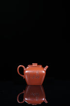 紫砂界彩刻山水第一人·李峰巅峰臻品《巨轮珠壶》——原矿优质底槽清·160cc ——著名紫砂彩刻艺术家·李峰亲工