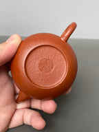 范泽锋高徒·邱爽紫砂潜力重器《梨形壶》——原矿优质粗砂朱泥·70cc ——江苏省级大师·邱爽 亲制