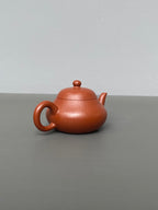 范泽锋高徒·邱爽紫砂潜力重器《梨形壶》——原矿优质粗砂朱泥·70cc ——江苏省级大师·邱爽 亲制