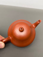 范泽锋高徒·邱爽紫砂潜力重器《梨形壶》——原矿优质粗砂朱泥·70cc ——江苏省级大师·邱爽 亲制