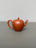 范泽锋高徒·邱爽紫砂潜力重器《美人肩壶》——原矿优质粗砂朱泥·100cc ——江苏省级大师·邱爽 亲制