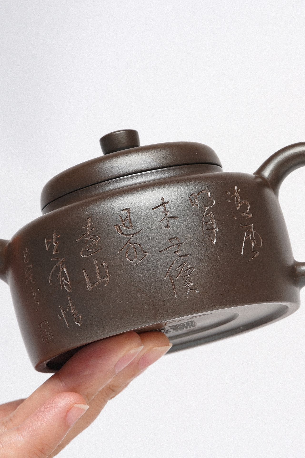周建春大师扛鼎之作·大拍同系列11万.5《德钟壶》——原矿优质金龙血砂·180cc ——正高级工艺美术师·周建春·制
