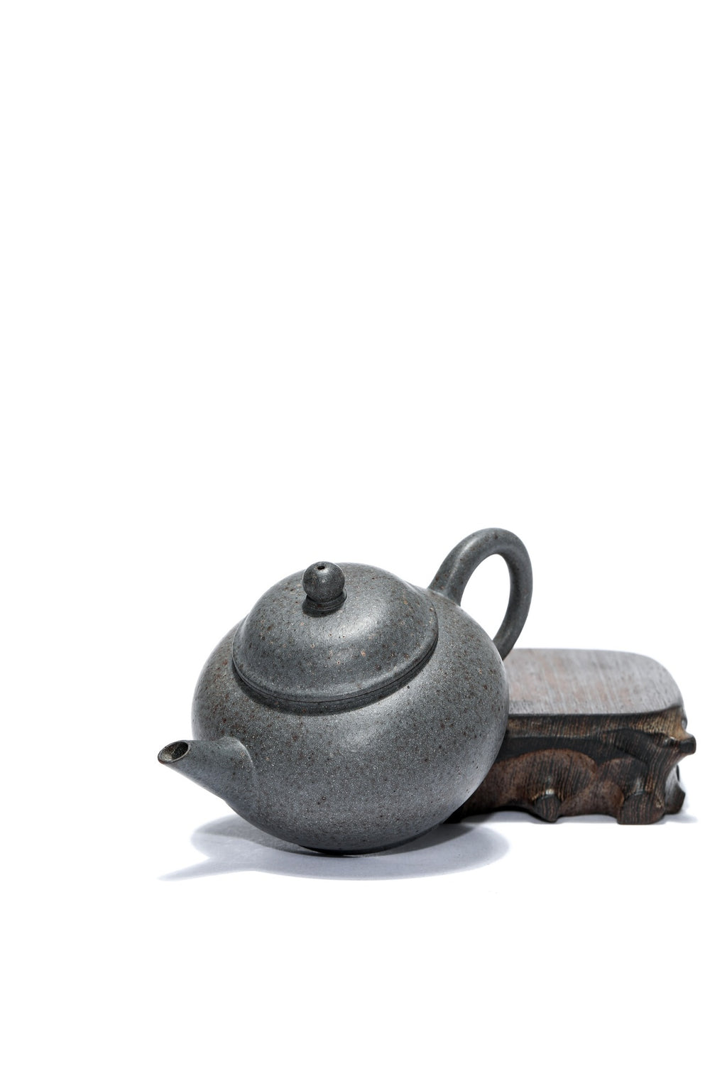 深井高温天青泥·工艺美术师超薄胎《水平壶》·150cc ——工艺美术师·潘老师