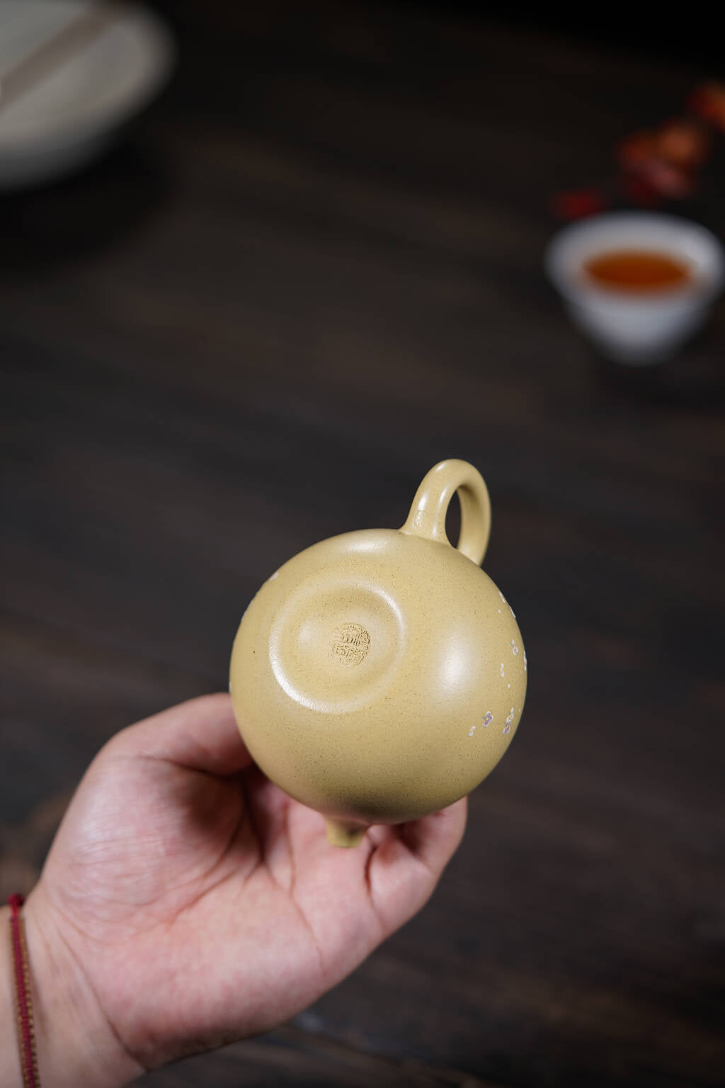 河豚西施180cc 本山绿泥金鱼彩绘西施紫砂壶