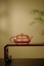 陈宏林大师传世巅峰臻品【明炉壶】业界标杆·——原矿优质底槽清·180cc ——紫砂山水陶刻天花板·陈宏林亲工