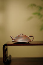 陈宏林大师传世巅峰臻品【合瓢】业界标杆·——原矿优质底槽清，110cc ——紫砂山水陶刻天花板·陈宏林亲工