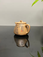 杨喜雨大师顶流臻品《高石瓢》形神兼备·礼藏双宜·传世重器！  ——原矿优质老段泥·230cc ——紫砂刻绘全能艺术名家·杨喜雨 亲工
