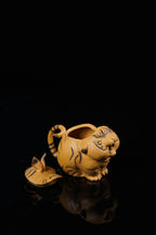 《如虎添翼》 ——原矿黄金段泥·130cc ——实力派陶艺家·王丰