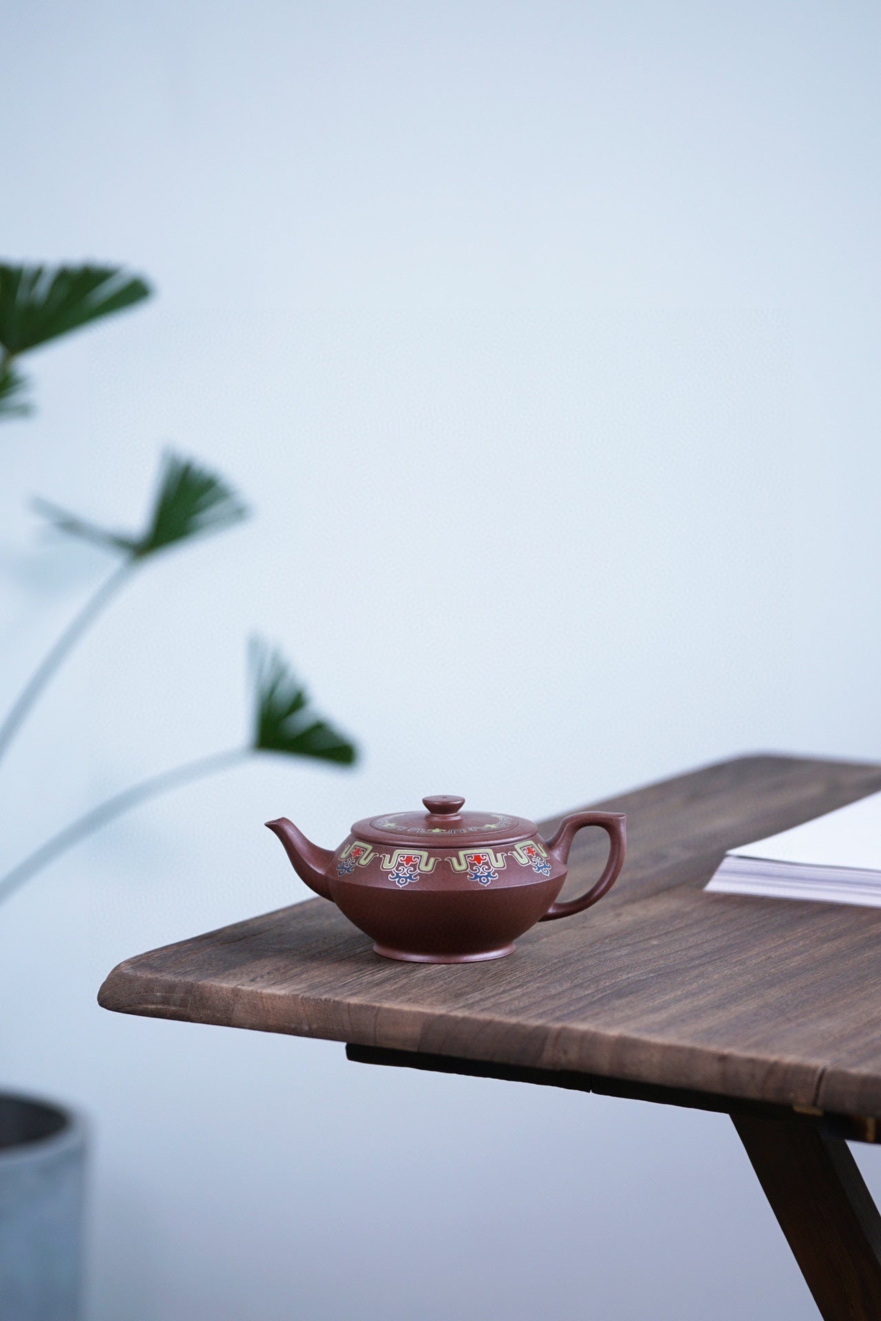 省大师吴培林高徒·王雅丽制【汉云壶】世家传承·精工之作 ——泥料：原矿优质老紫泥·250cc
