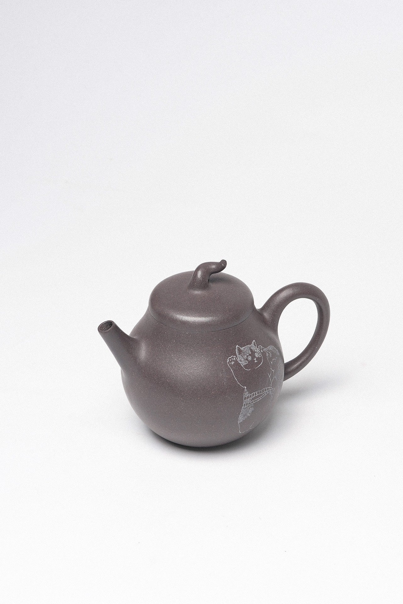 省大师吴培林高徒·王雅丽制【匏瓜壶】世家传承·——泥料：原矿优质天清泥·200cc