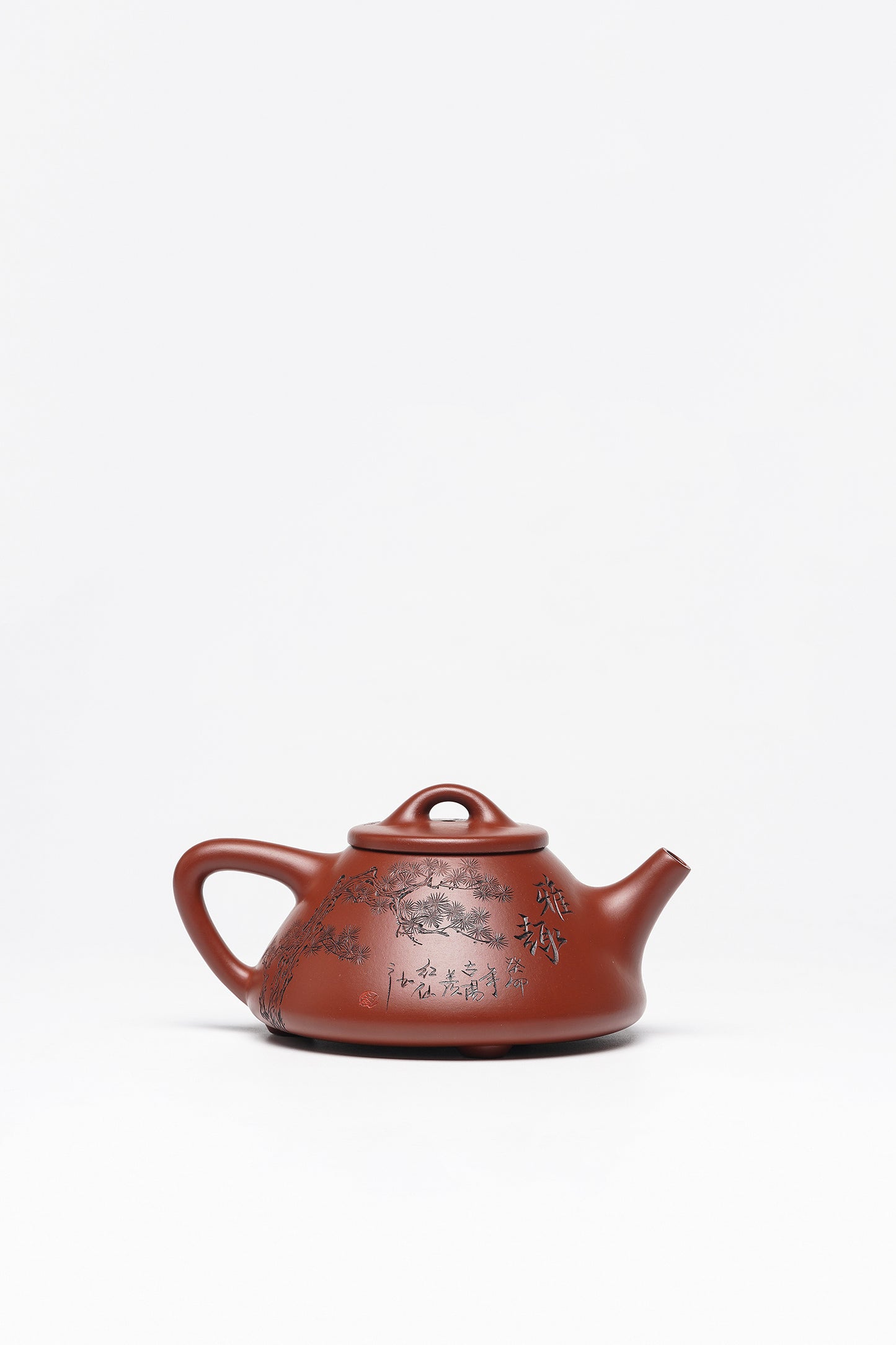 范泽锋高徒·邱爽紫砂潜力重器《子冶石瓢》是您礼藏皆宜的高端艺术品👍  ——原矿优质朱泥·300cc