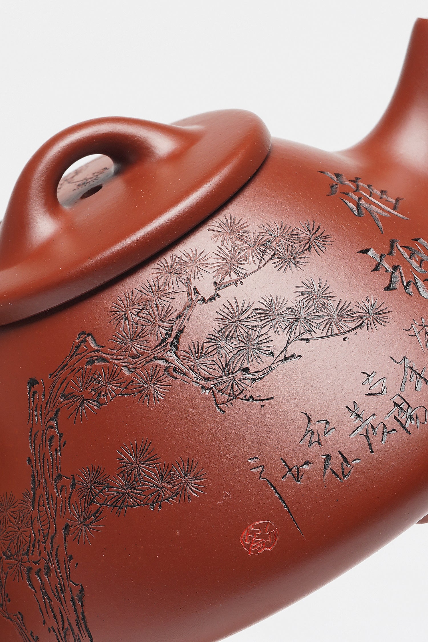 范泽锋高徒·邱爽紫砂潜力重器《子冶石瓢》是您礼藏皆宜的高端艺术品👍  ——原矿优质朱泥·300cc